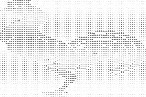 Rooster Ascii Art Svg Eps Graphic By Mappingz Creative Fabrica