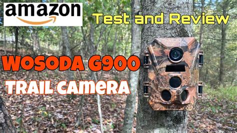 Wosoda G900 Amazon Trail Camera Test And Review Awesome Results