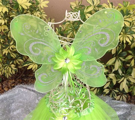 Tinkerbell Wings Green Fairy Wings Tinkerbell by partiesandfun