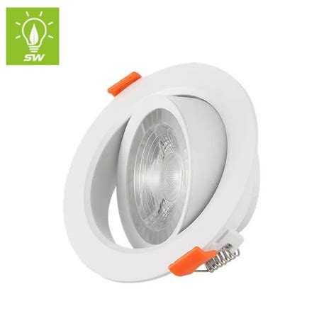 Cob Indoor Adjustable Downlight Beam Angle Dimmable Optional Ceiling