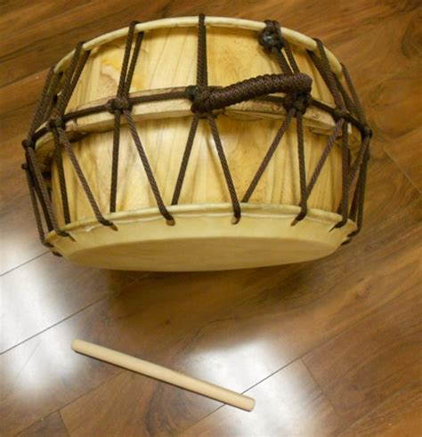 Buk Korean Traditional Barrel Drum 155 Percussion Musical