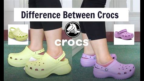 Croc Styles Unveiled: A Comprehensive Guide to 17 Types of Crocs Clogs