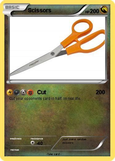 Pokémon Scissors 12 12 Cut My Pokemon Card