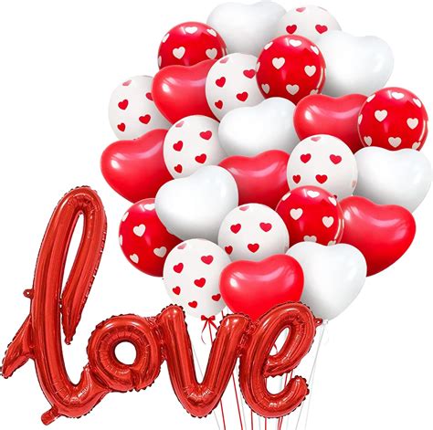 Amazon KatchOn Red Love Balloon Letters Large 36 Inch Pack Of