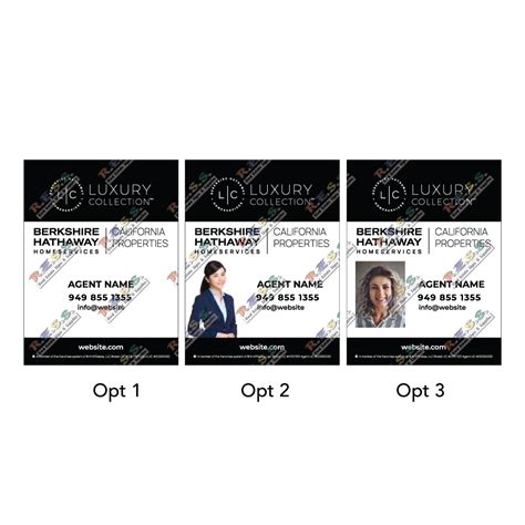 Berkshire Hathaway Luxury Listing Signs Ress Signs And Supplies