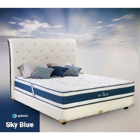 Jual Matras Springbed Sky Blue By Spinno Kasur Spring Bed Busa Platinum