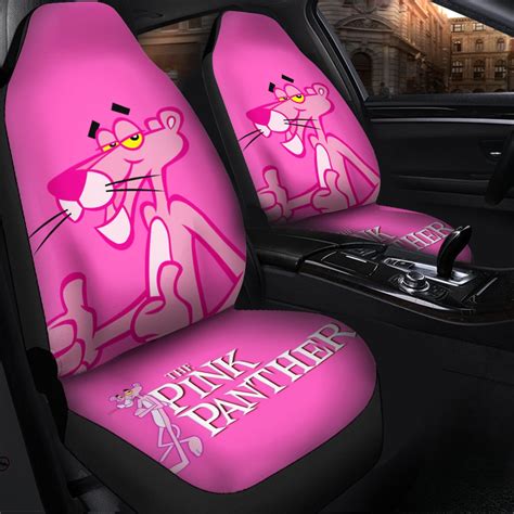 Pink Panther Premium Custom Car Seat Covers Decor Protectors