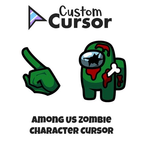 Among Us Zombie Character cursor – Custom Cursor