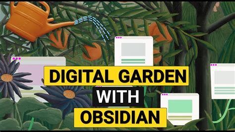 How To Set Up A Digital Garden With Obsidian For Free Youtube