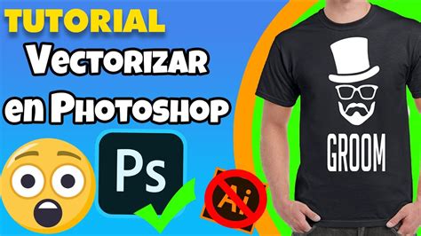 Como Vectorizar Con Photoshop Youtube