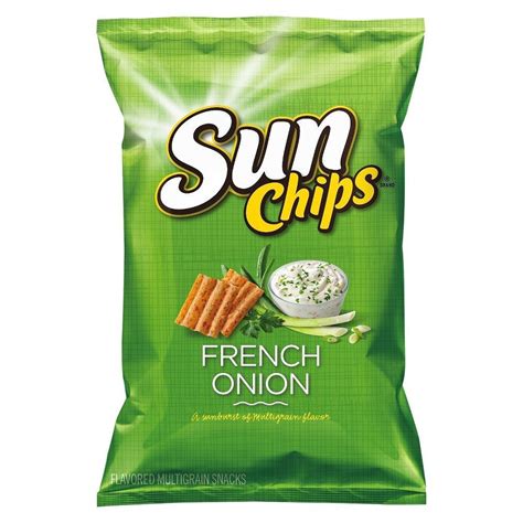 Sunchips French Onion Flavored Whole Grain Chips 7oz Snacks French