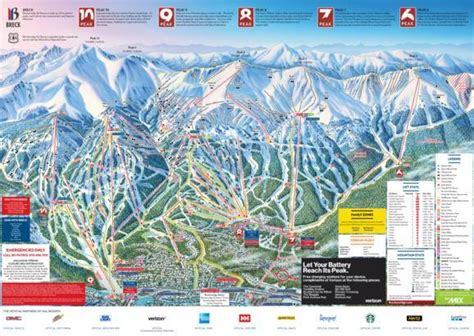 Trail map Breckenridge