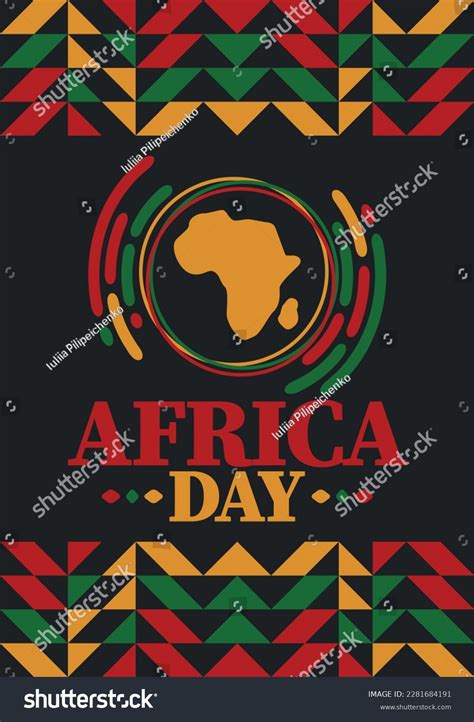 Africa Day Happy African Freedom Day Stock Vector (Royalty Free) 2281684191 | Shutterstock