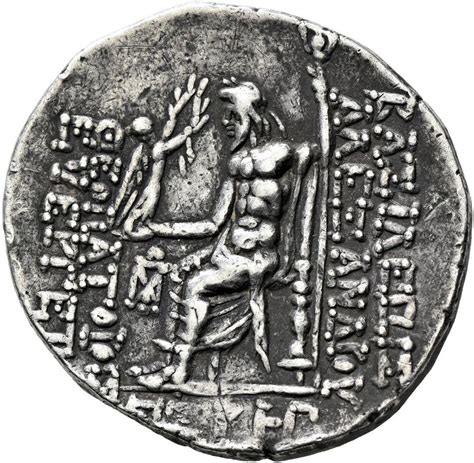 Tetradrachm Alexander I Balas Antiochia On The Orontes