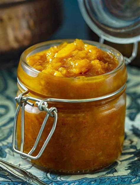 Peach Chutney | Slow Cooker Peach Chutney Recipe | Vegan and Keto Friendly! - TwoSleevers