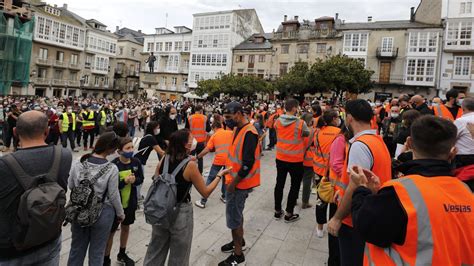 Los trabajadores de Vestas se manifestarán hoy en Viveiro y el próximo