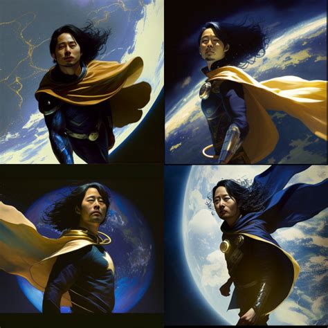 Steven Yeun The Sentry Fan Art - rumored for Marvel's Thunderbolts ...