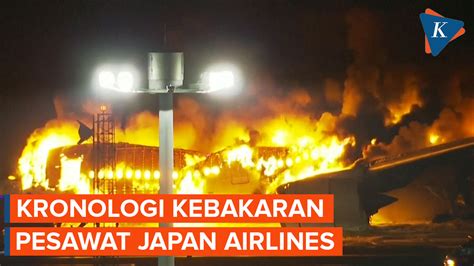 Video Kronologi Pesawat Japan Airlines Terbakar Di Bandara Haneda