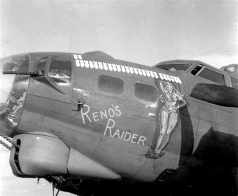 Renos Raider 384th Bomb Group Aircraft Art Nose Art Raiders