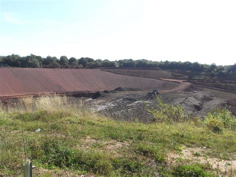 Landfill in a former clay pit © Chris Allen cc-by-sa/2.0 :: Geograph ... 