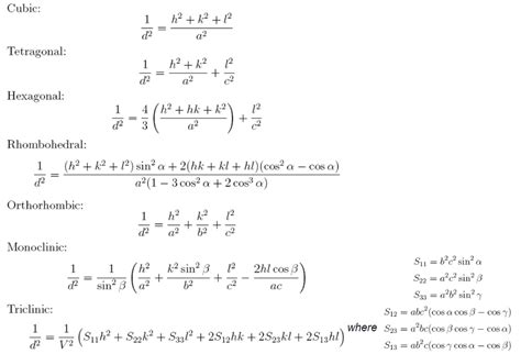 consumirse Patológico vestíbulo xrd d spacing calculation Larva del