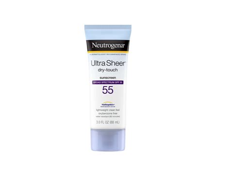 Neutrogena Ultra Sheer Dry Touch Spf 55 Ingredients And Reviews