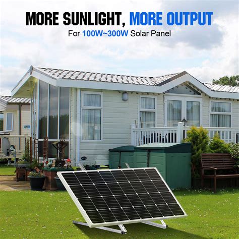 Eco Worthy Solar Panel Rv Tilt Mount Brackets Roof Flat Surface