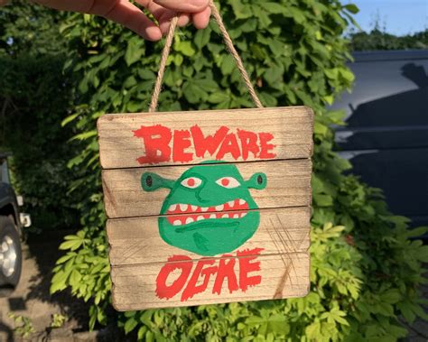 Shrek Stay Out Sign Purchase For Radio Egerton Ac Ke