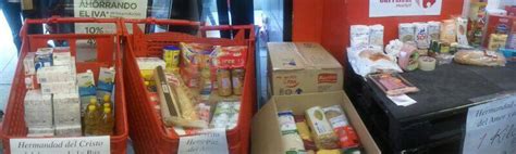 SALAMANCA COSTALERA Exitosa Recogida De Alimentos Por La Hermandad Del