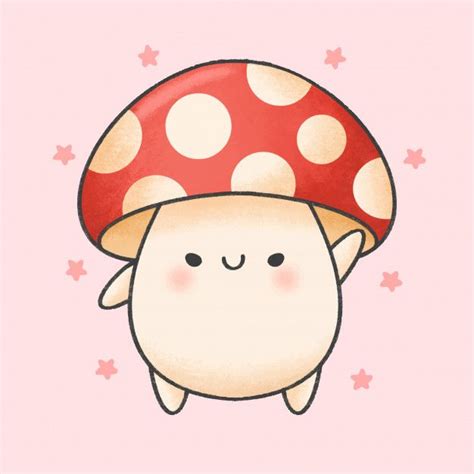 How To Draw A Cute Mushroom Mage Drawing Ideas