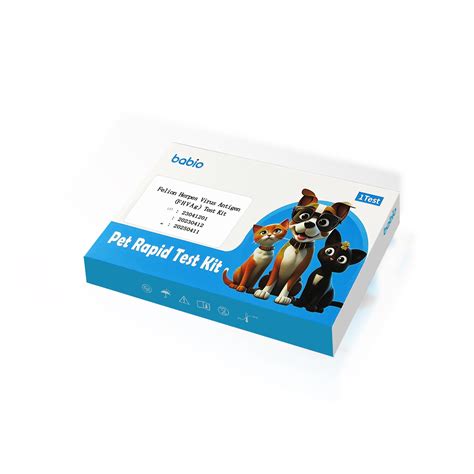 Feline Herpesvirus Antigen Rapid Detection Card Fhv Rapid Test Kit