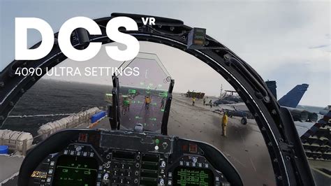 Dcs Vr Rtx Ultra Settings Carrier Launch In Bad Weather Youtube