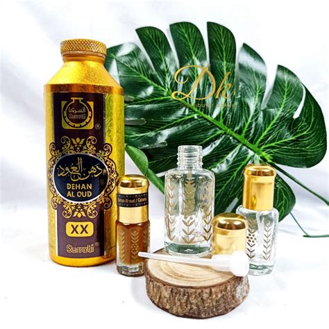 Jual SURATI AROMA DEHAN AL OUD PARFUM SHALAT FULL BIBIT MURNI 3ML 6ML