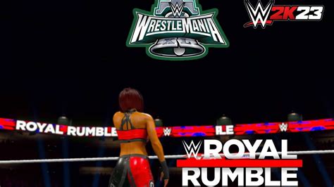 Wwe Womens Royal Rumble Match 2024 Hightlights Wwe2k23 Youtube