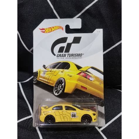 Hot Wheels Mitsubishi Lancer Evolution Gran Turismo Shopee Malaysia