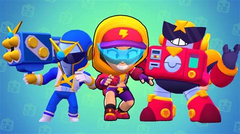 Brawl Stars All New Skins Unlock SURGE MECHA PALADIN SURGE Brawl