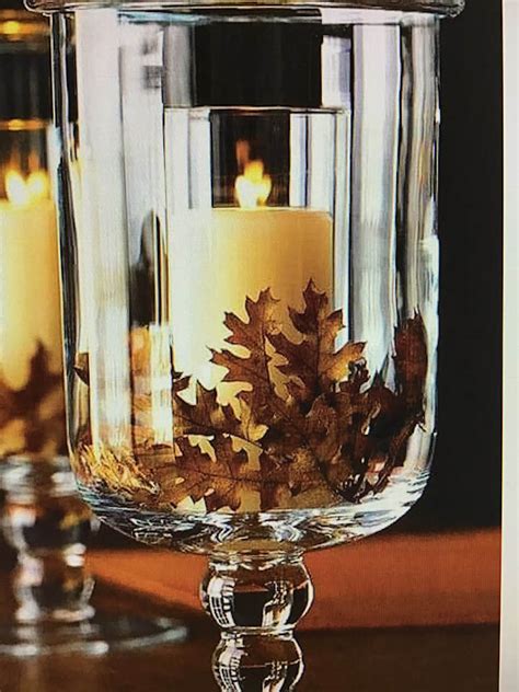 Fall-Decor-candle-and-leaves | Geaux Ask Alice!