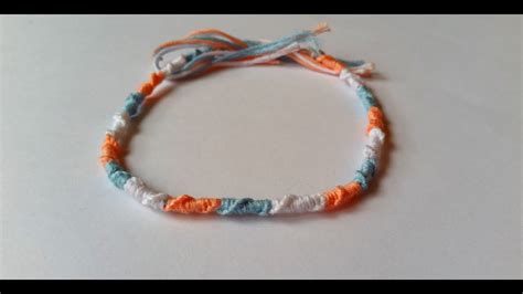 DIY Bracelet Brésilien Rond Tuto Facile YouTube