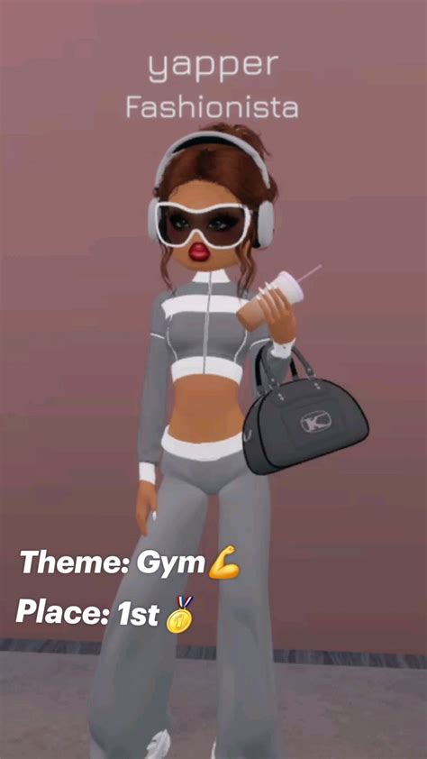 Dress To Impress Gym Outfit Idea In Gym Dress Dress To Impress