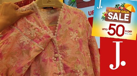 J Junaid Jamshed Summer Gala Sale 2024 Eid Collection On Sale 2024