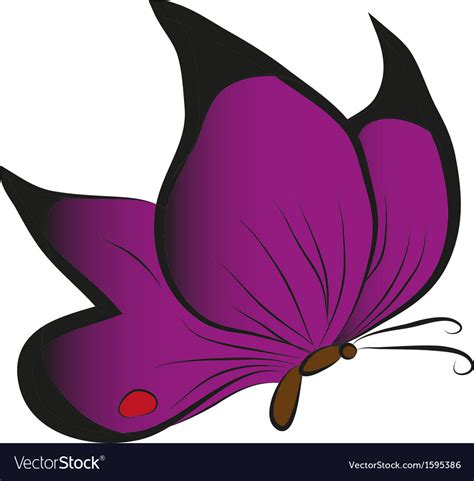 Abstract butterfly Royalty Free Vector Image - VectorStock