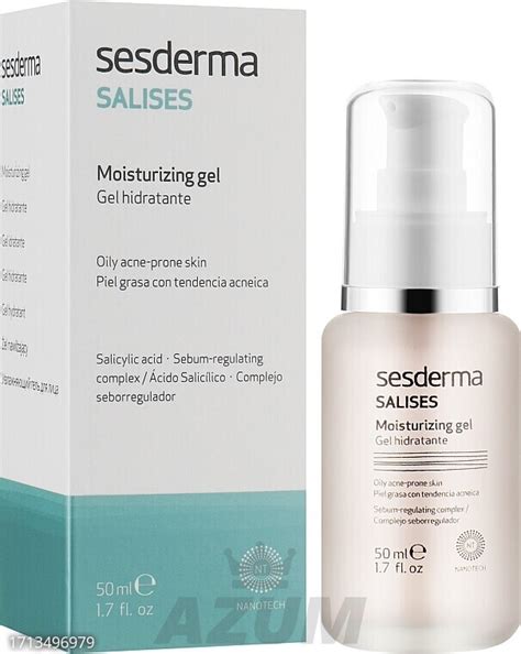 Sesderma Moisturizing gel for oily skin Salises Moisturizing Gel 50ml ...