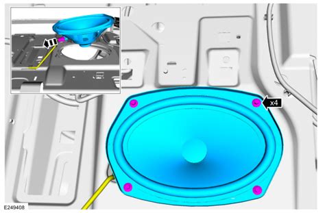 Ford Fusion Parcel Shelf Speaker Removal And Installation Information And Entertainment System