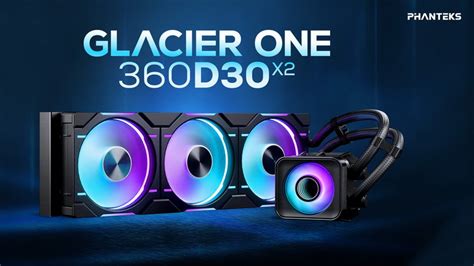 Phanteks выпустила СЖО Glacier One D30 X2 с радиаторами на 360 и 420 мм