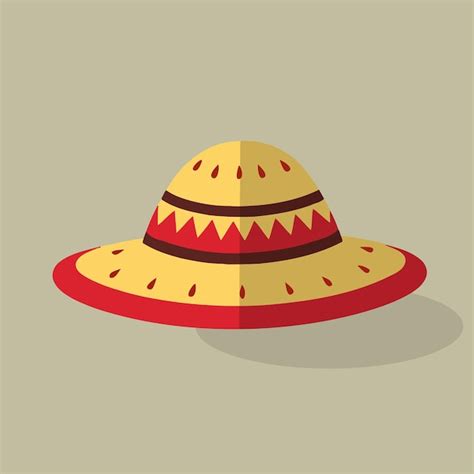 Premium Vector Mexican Hat Sombrero Icon