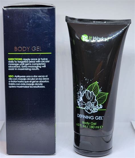 It Works Defining Gel Body Contouring Gel Tightening Toning And Firming 6 Oz New Ebay