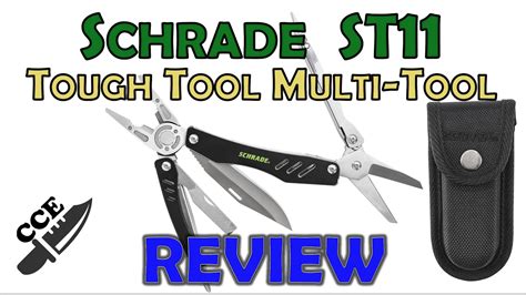 Schrade ST11 Tough Tool Multi Tool A Full Review Of The Tool With