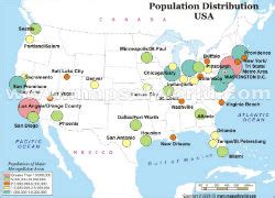 Thematic Map Of United States - States Of America Map