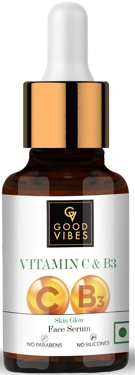 Good Vibes Vitamin C And B3 Skin Glow Face Serum Ingredients Explained