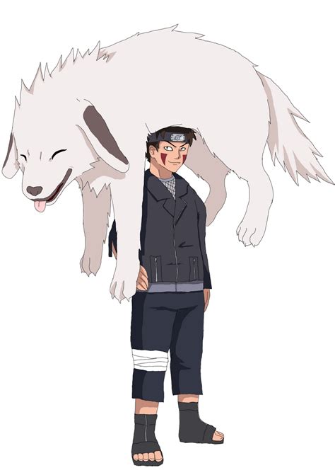 Kiba and Akamaru by Wolfmjau on DeviantArt